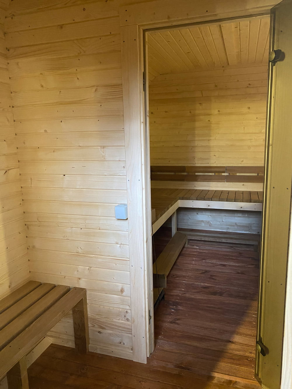 LWDcnc kubveida pirts ar priekštelpu, 4m