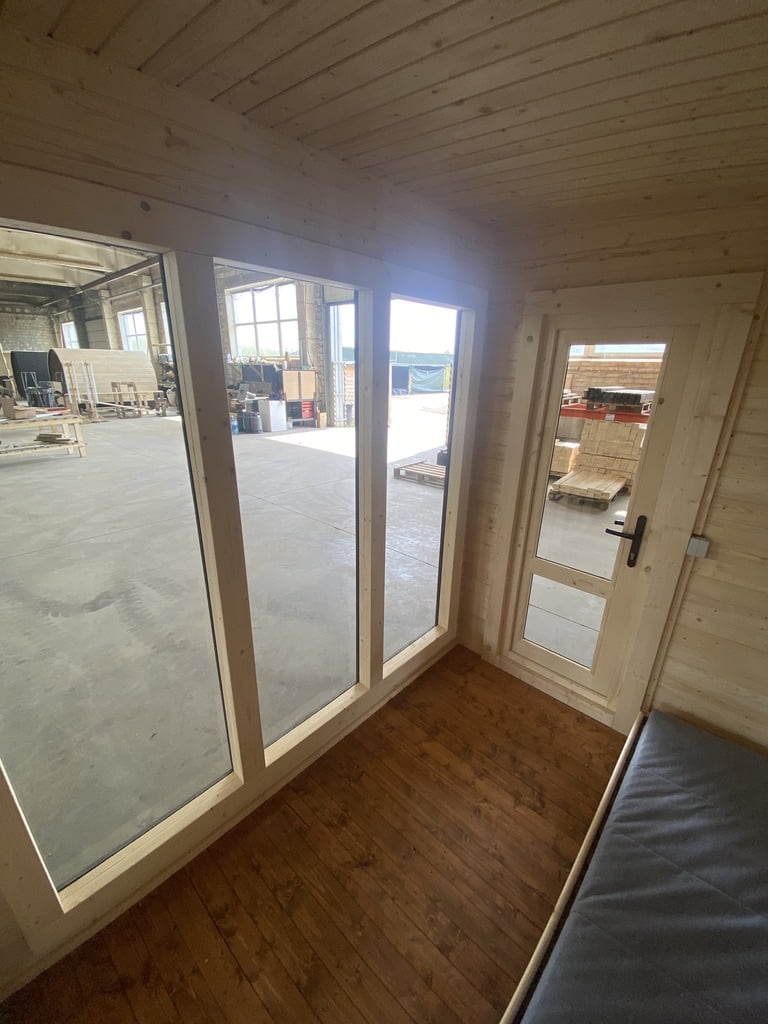 Summer house, 4x2.5m, LWDcnc