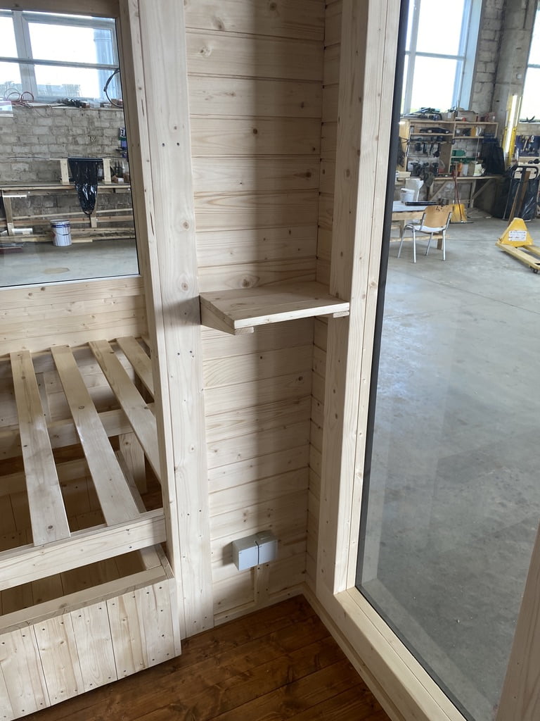 Summer house, 4x2.5m, LWDcnc
