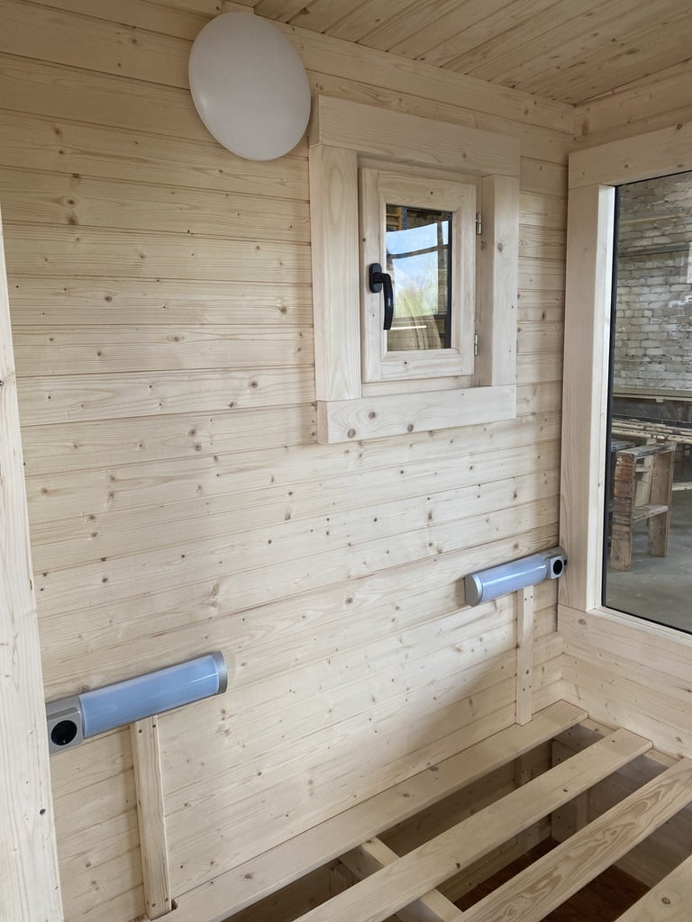 Summer house, 4x2.5m, LWDcnc