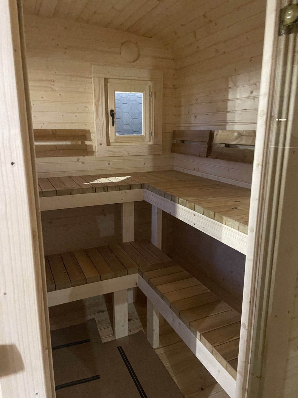The best sauna cube with relaxation room (5m), LWDcnc