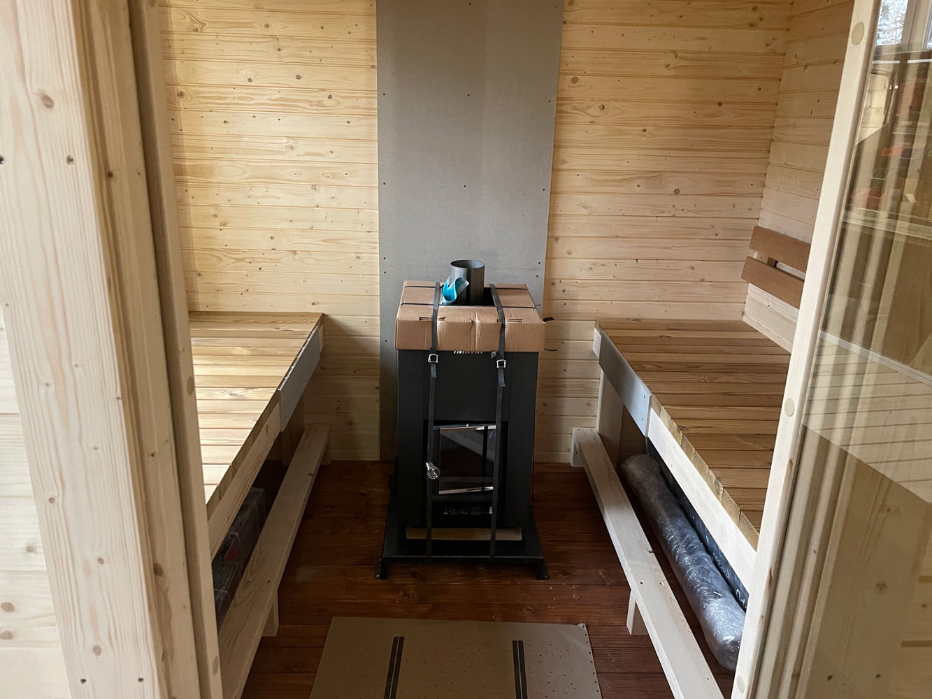 The best sauna cube with relaxation room (5m), LWDcnc