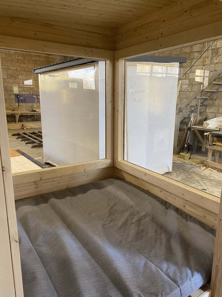 Garden / camping house, 5×2.5m, LWDcnc