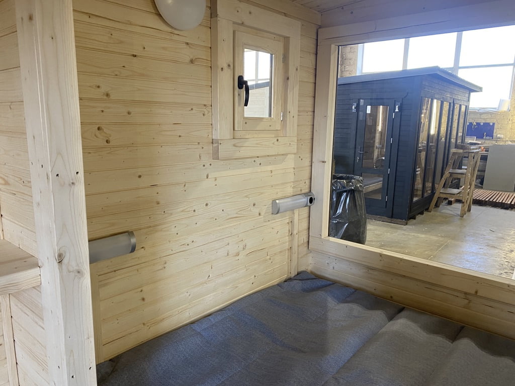 Garden / camping house, 5×2.5m, LWDcnc