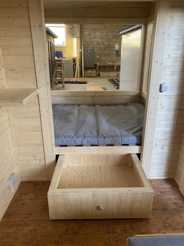 Garden / camping house, 5×2.5m, LWDcnc