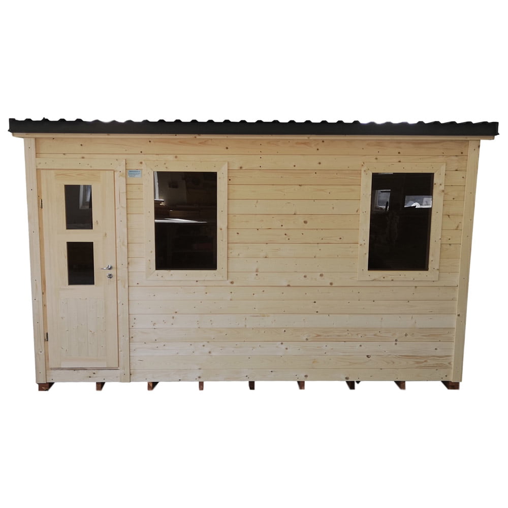 Box sauna with relaxation room (4m), LWDcnc