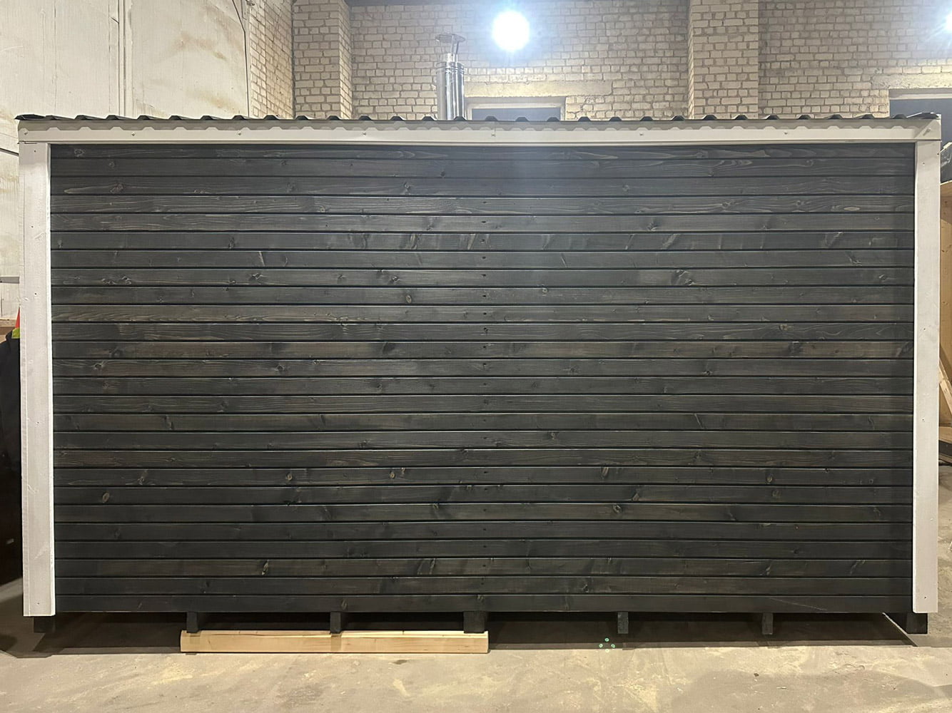 Wood burning sauna (4x2.5m), LWDcnc