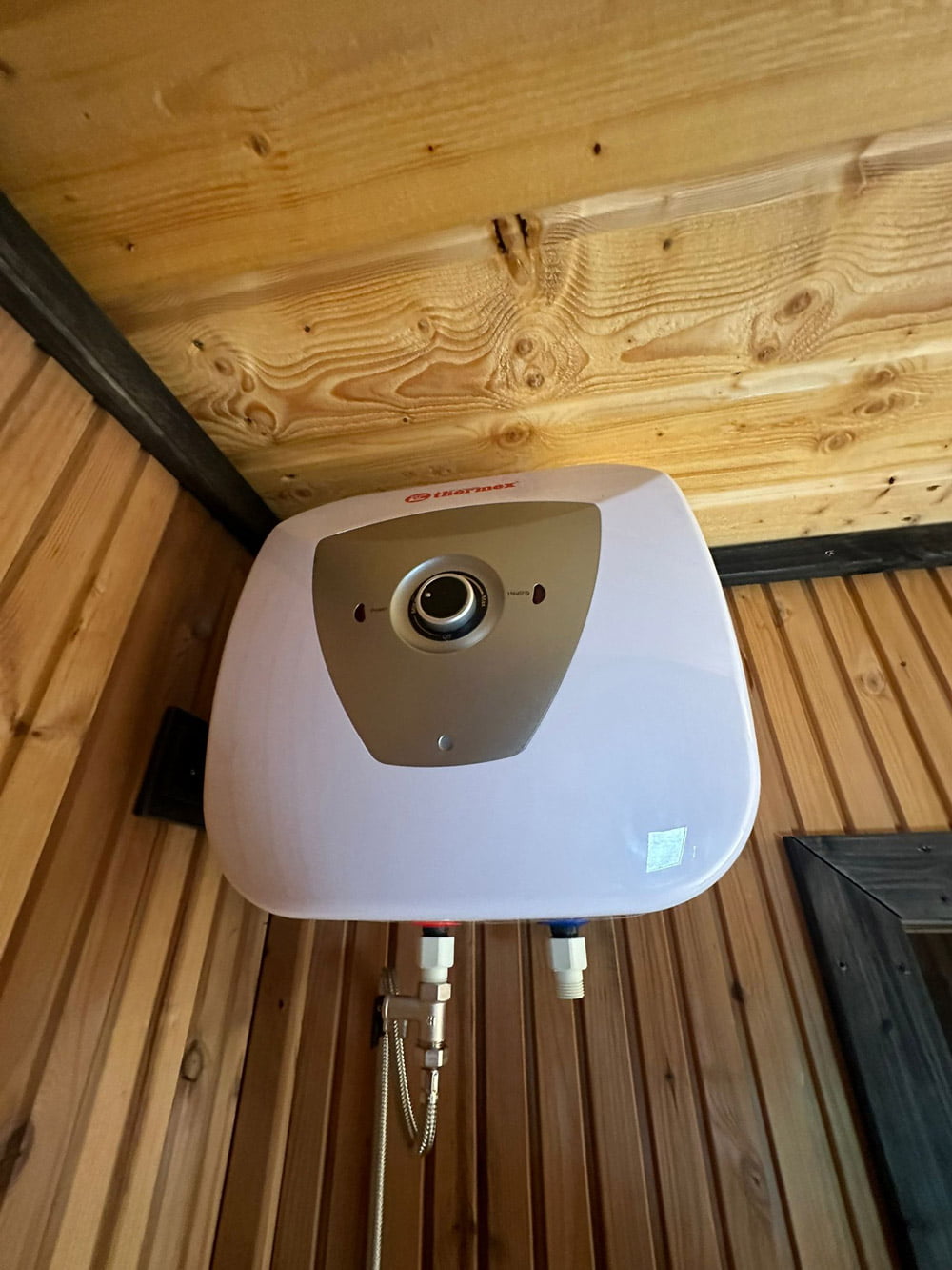 Insulated modular home with sauna, shower, 5x3m, LWDcnc