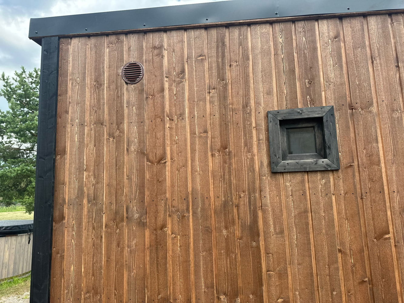 Insulated modular home with sauna, shower, 5x3m, LWDcnc