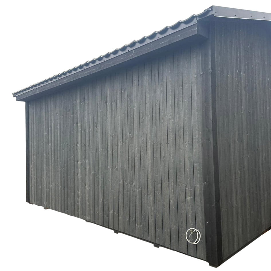 Insulated modular house, 5x3m, LWDcnc
