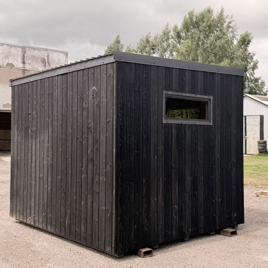 Insulated frame sauna with terrace, 3x2.5m - Image 21