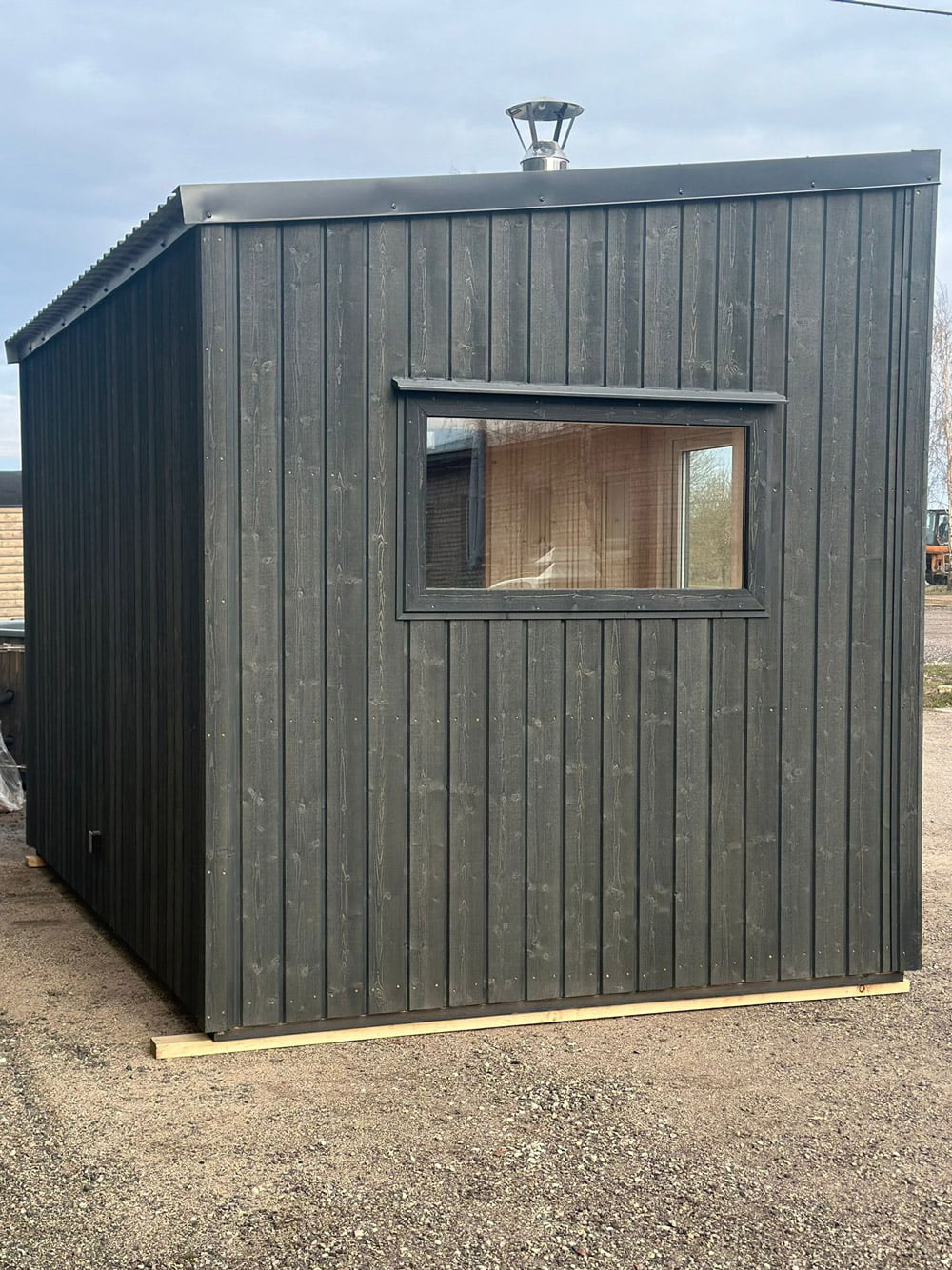 Modular sauna (4mx2.5m), LWDcnc