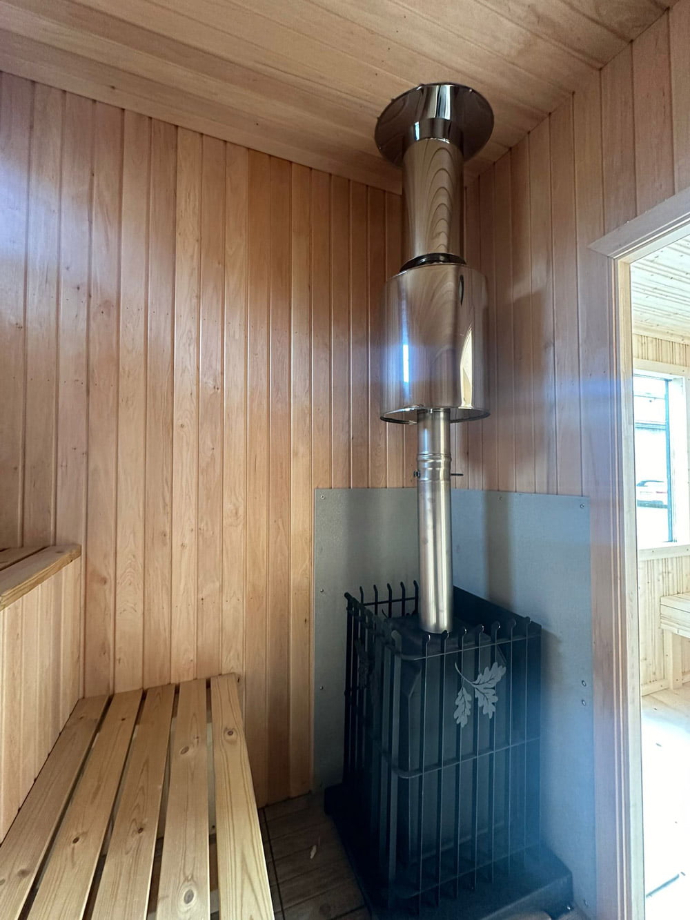 Modular sauna (4mx2.5m), LWDcnc