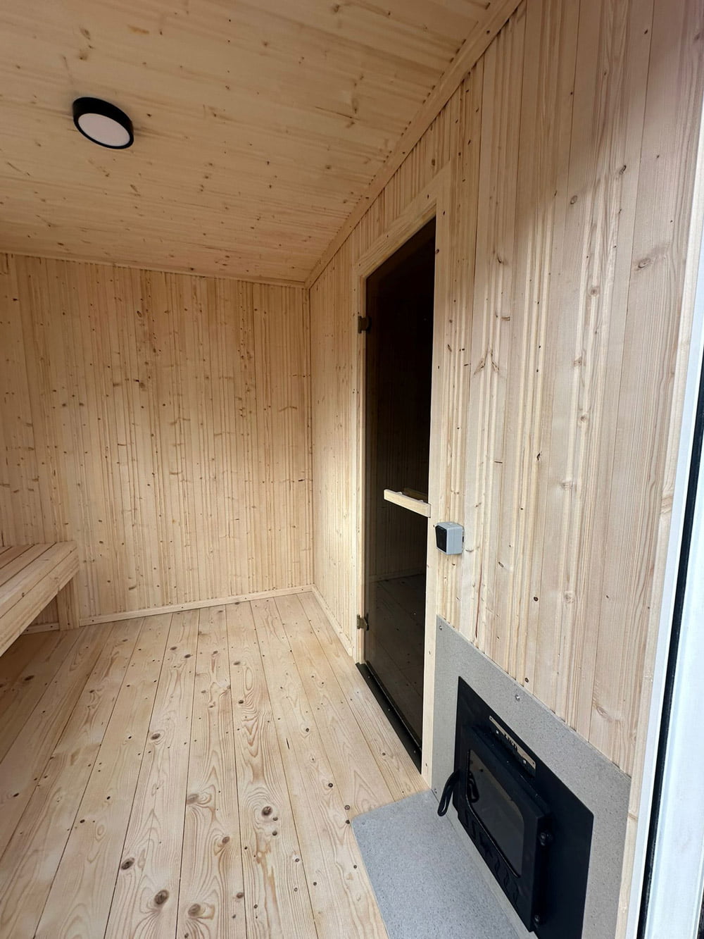 Modular sauna (4mx2.5m), LWDcnc