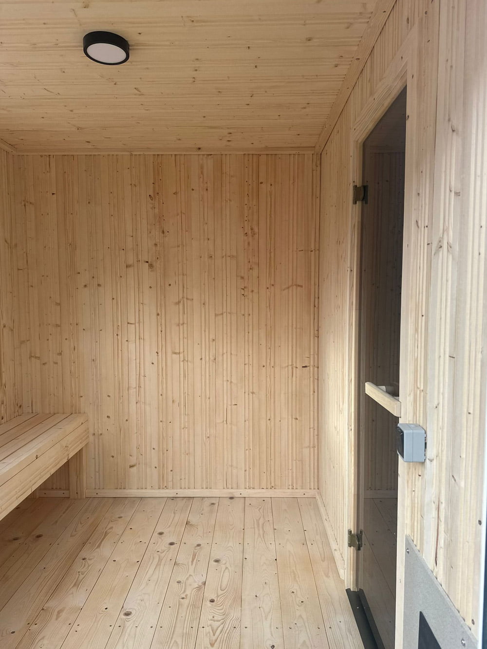 Modular sauna (4mx2.5m), LWDcnc