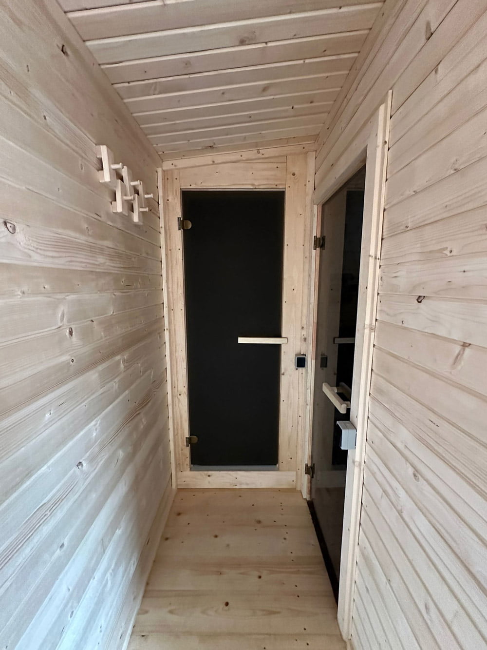 Sauna with shower (16.2m²), LWDcnc
