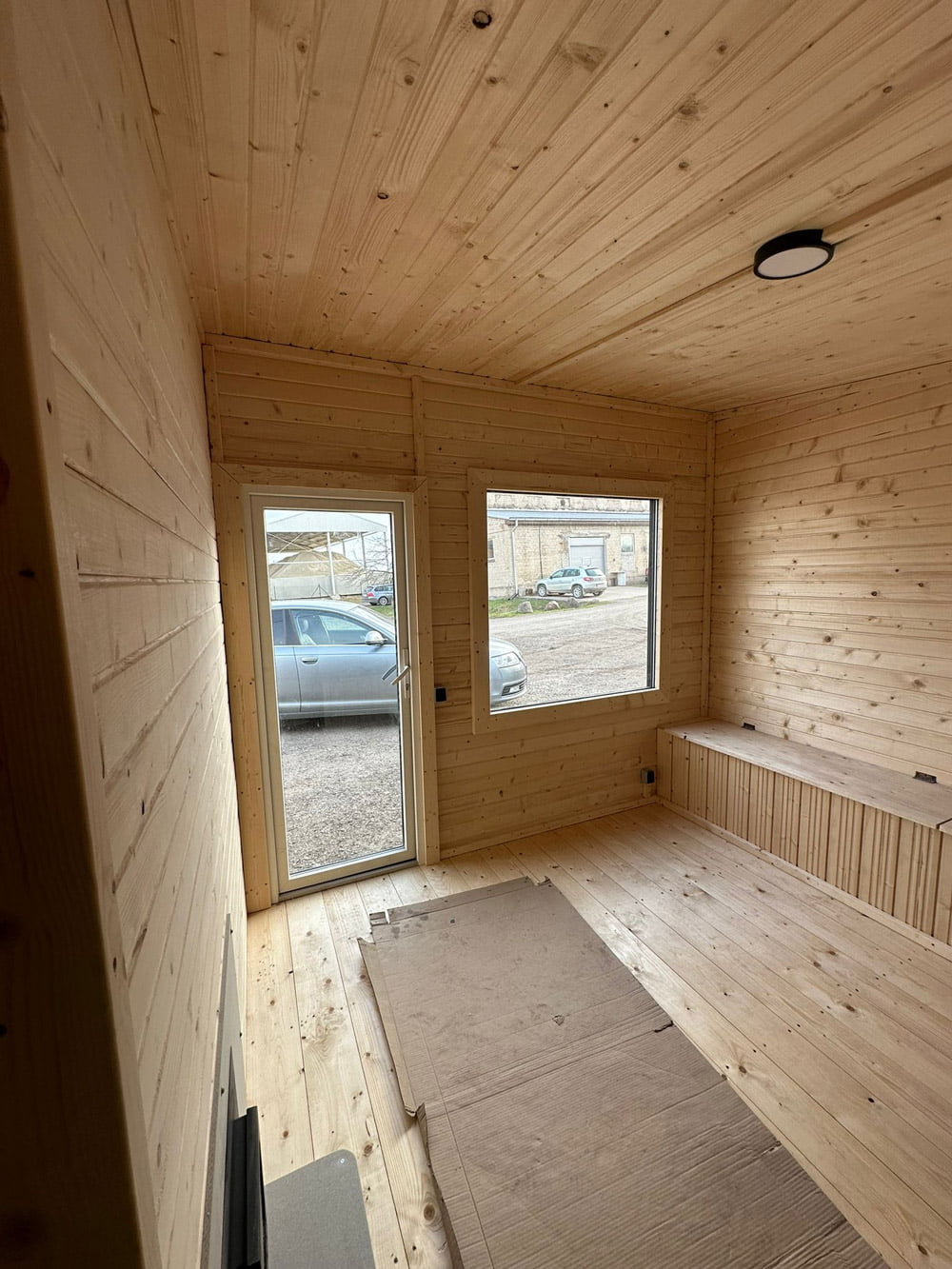 Sauna with shower (16.2m²), LWDcnc