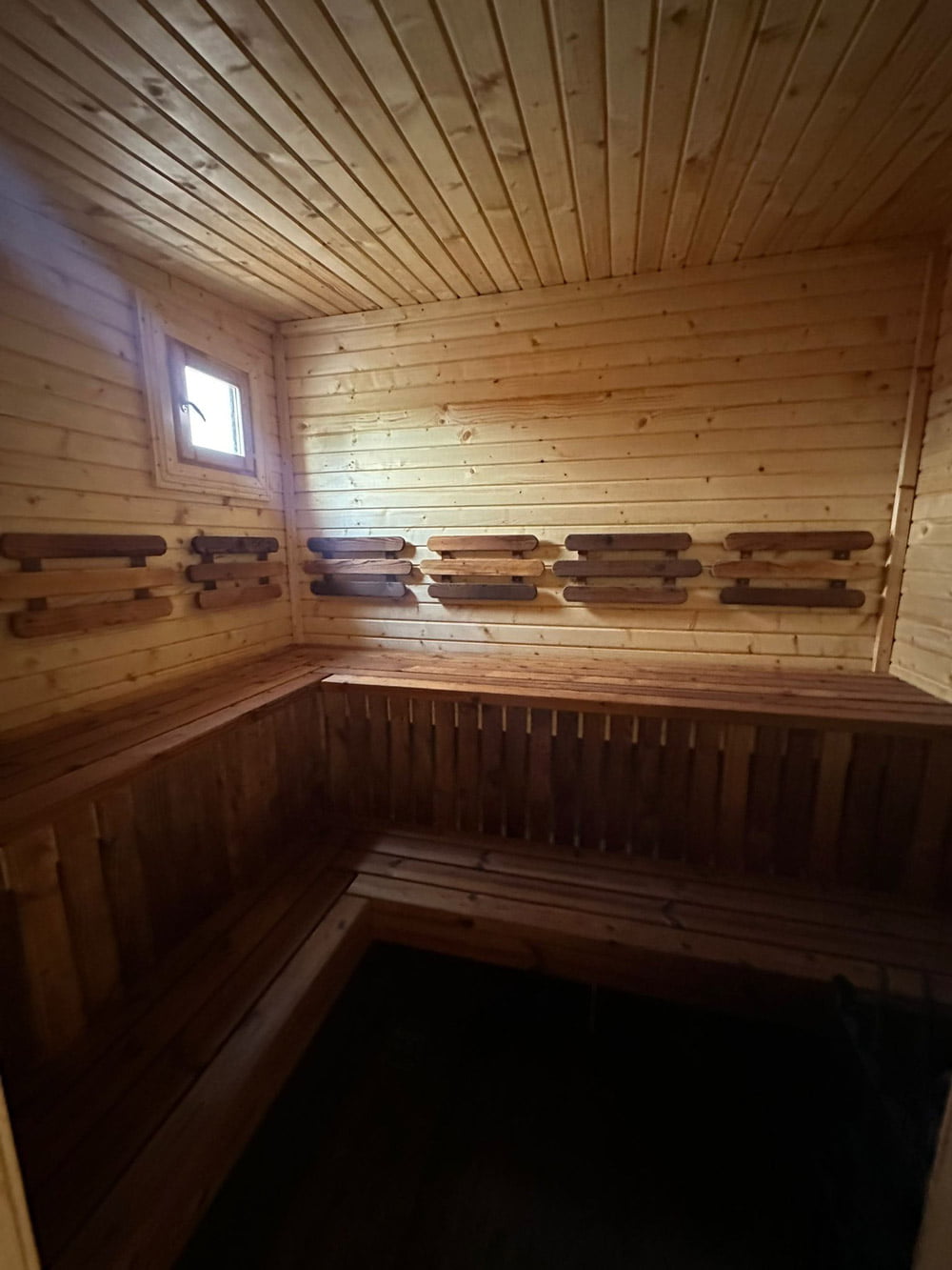 Sauna with shower (16.2m²), LWDcnc