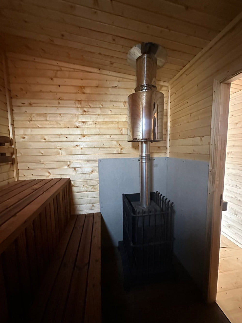 Sauna with shower (16.2m²), LWDcnc