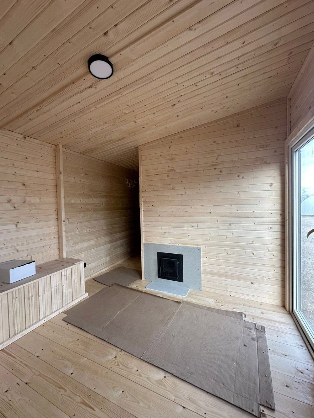Sauna with shower (16.2m²), LWDcnc