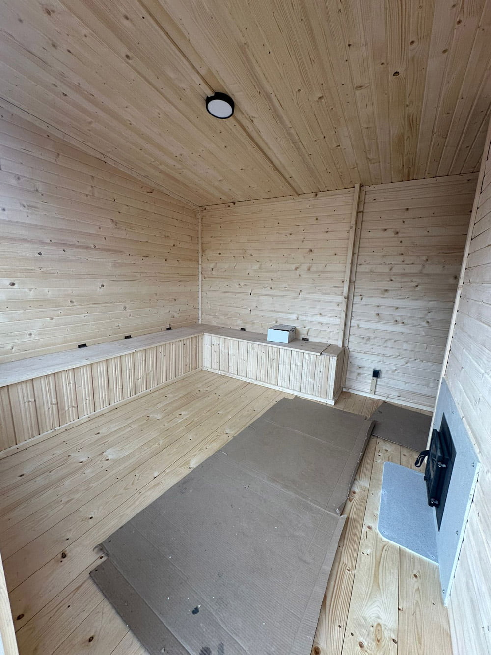 Sauna with shower (16.2m²), LWDcnc