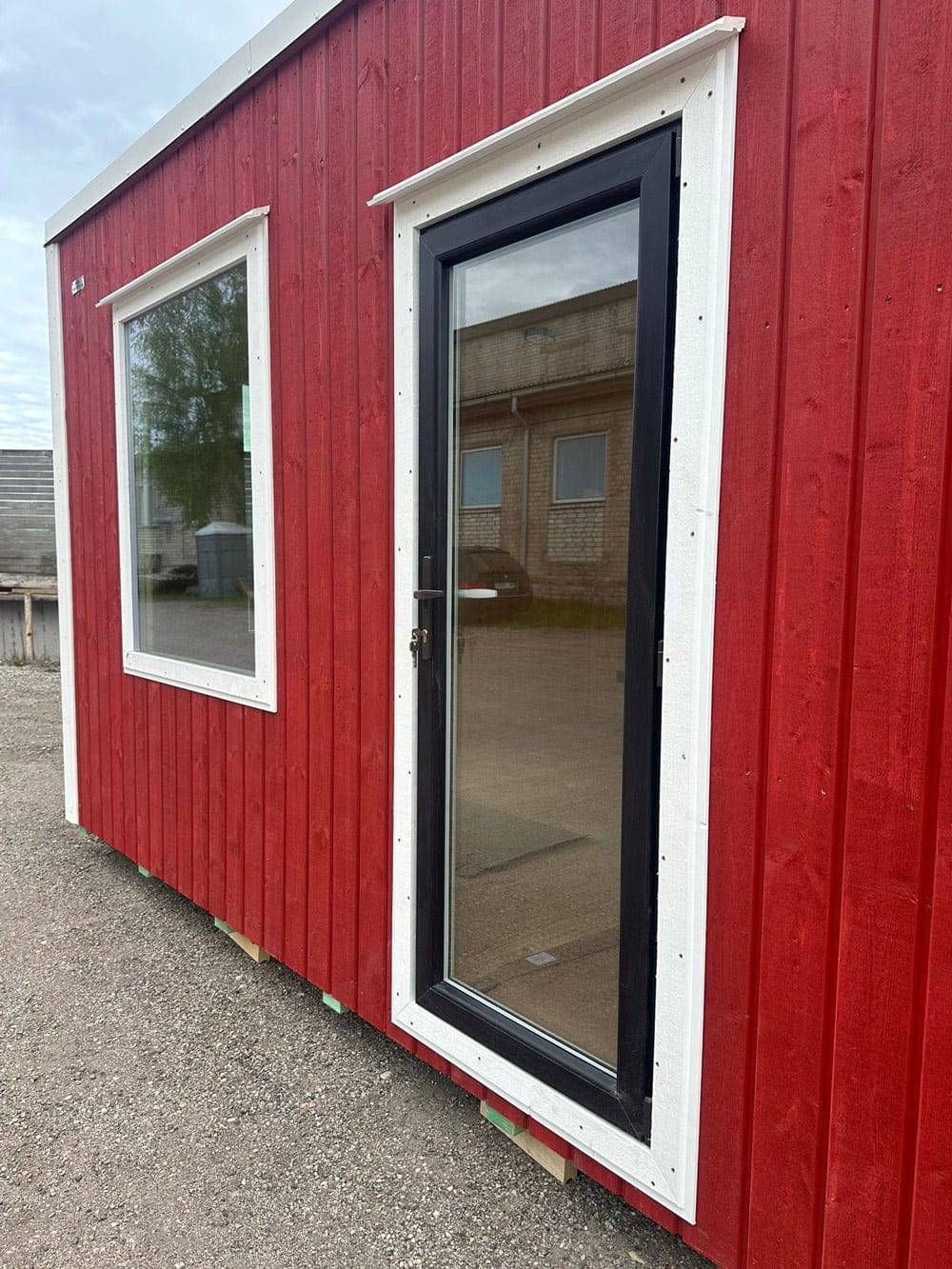 Insulated frame sauna 6x3.5m, LWDcnc