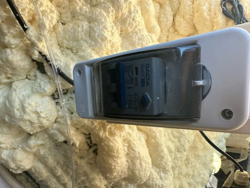 Hot tub with external stove, LED, hydro massage, LWDcnc.com