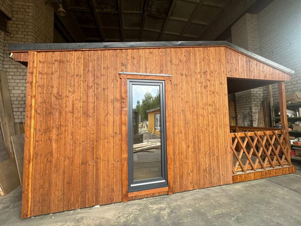 Wooden modular house (40m²), LWDcnc