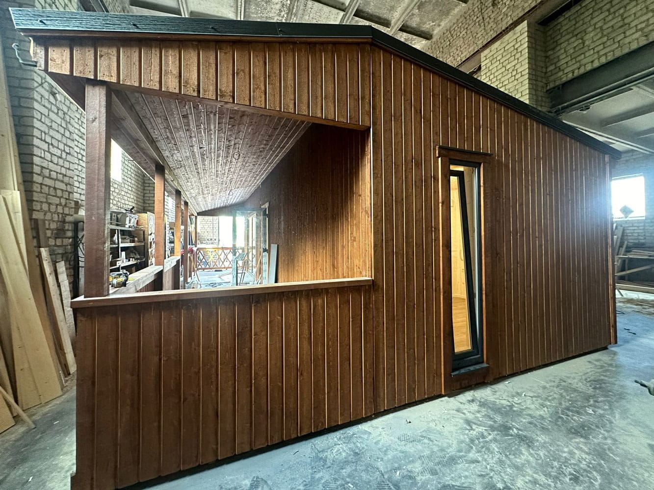 Wooden modular house (40m²), LWDcnc