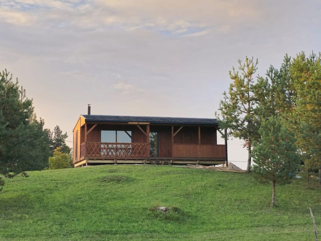 Koka moduļu māja, 40m², Lwdcnc