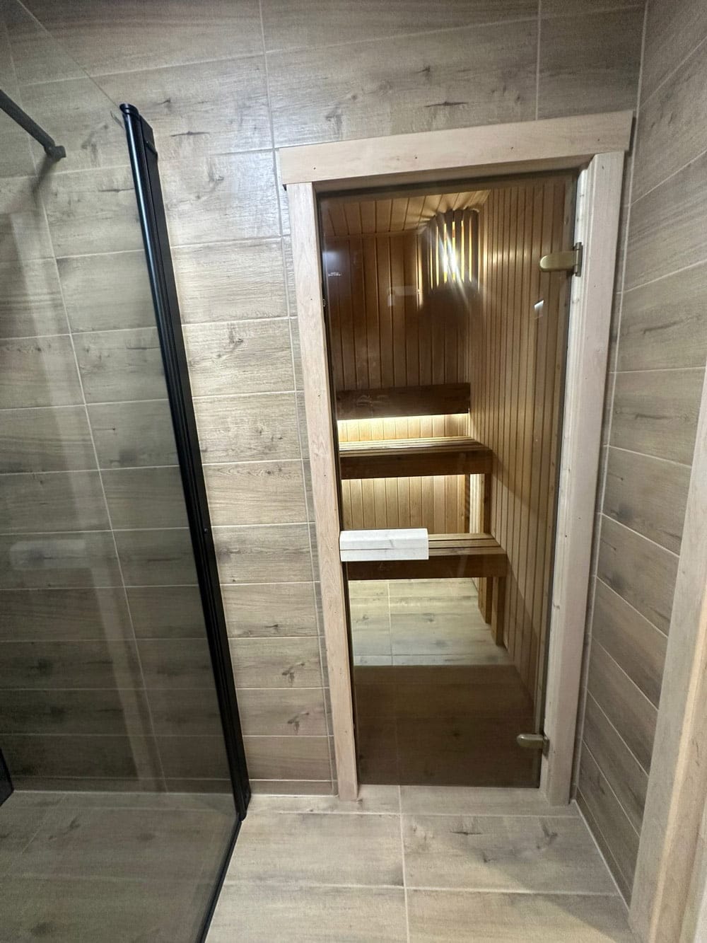 Wooden modular house (40m²) - sauna, LWDcnc