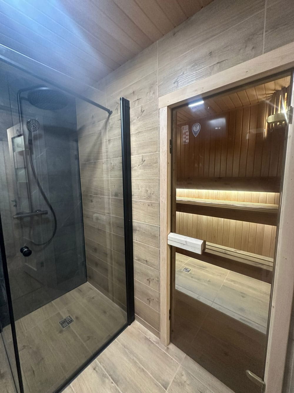 Wooden modular house (40m²) - bathroom, LWDcnc