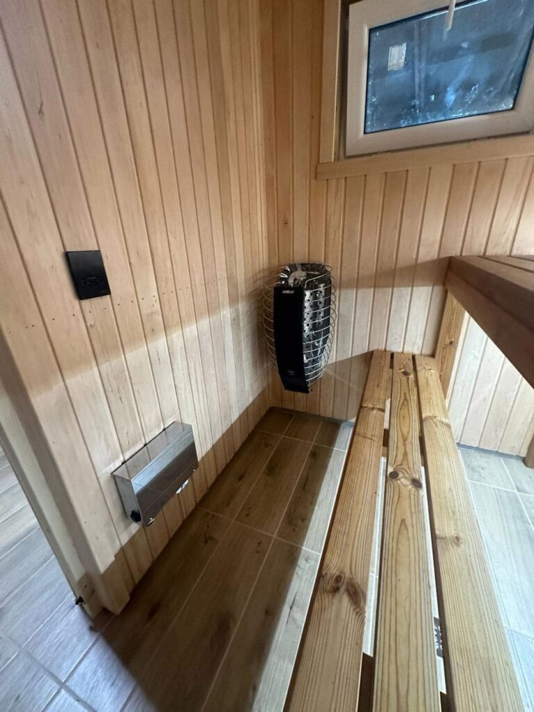 Wooden modular house (40m²) - sauna, LWDcnc
