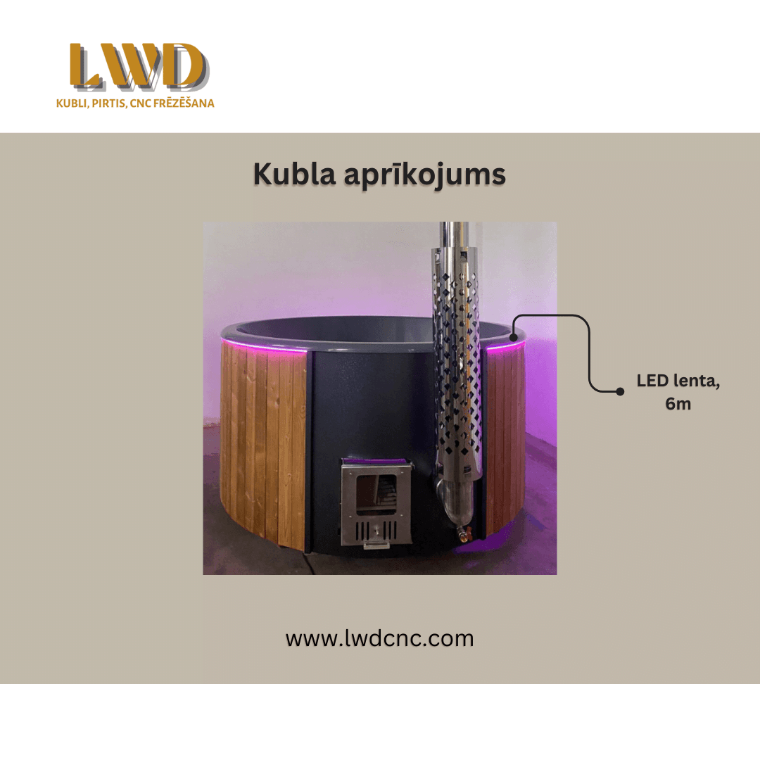 LED strip, 6m, for hut tub, LWDcnc