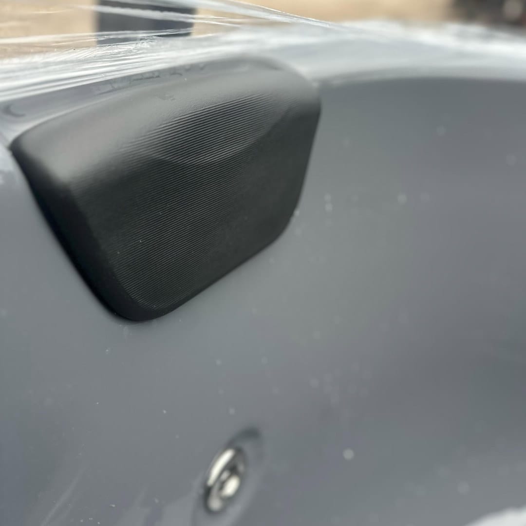 Round hot tub MARE with external stove - Image 11