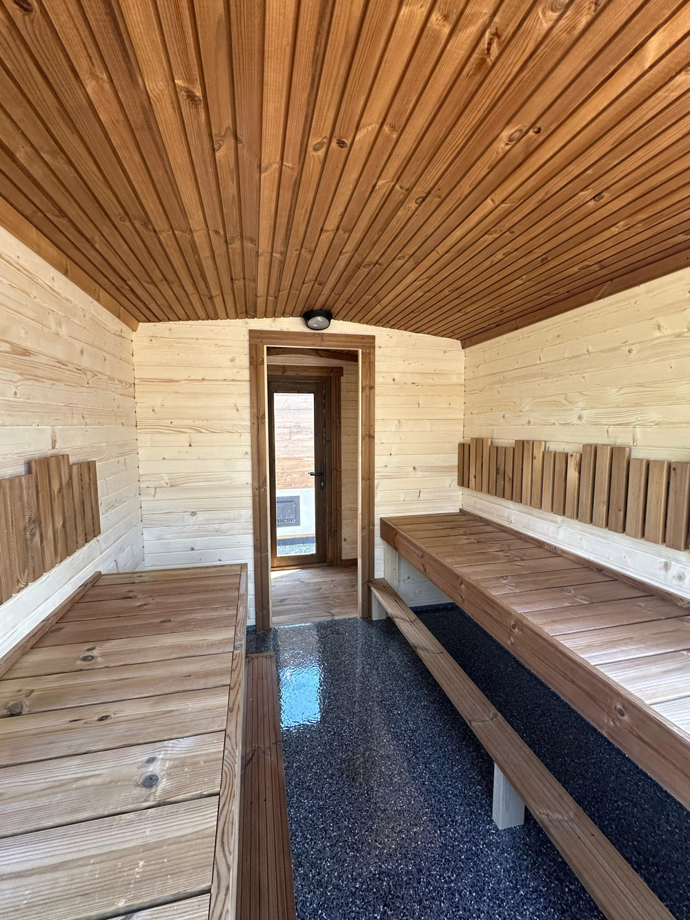 Insulated quadro sauna with anteroom, 4m - Image 7