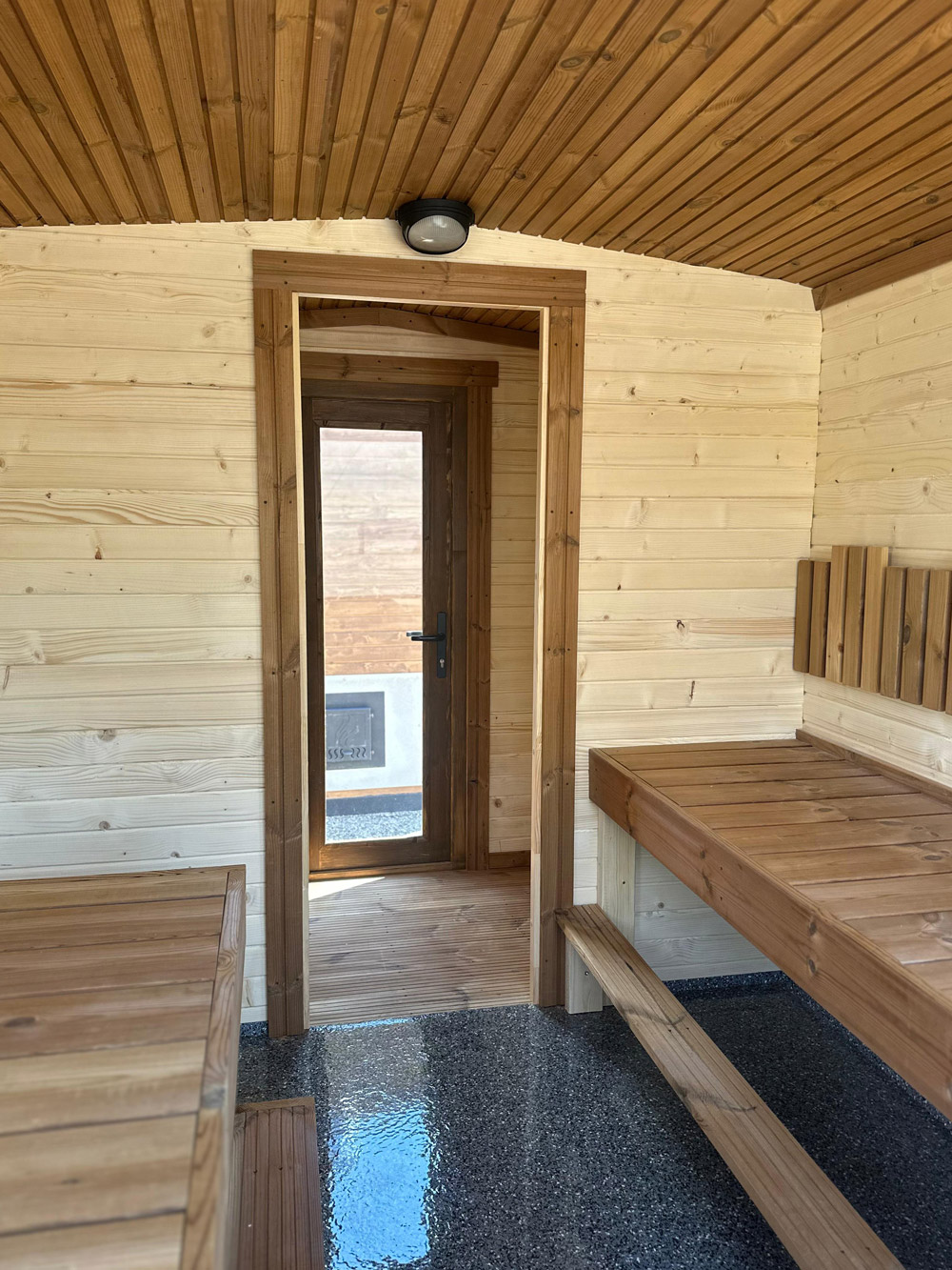 Insulated quadro sauna with anteroom, 4m - Image 10