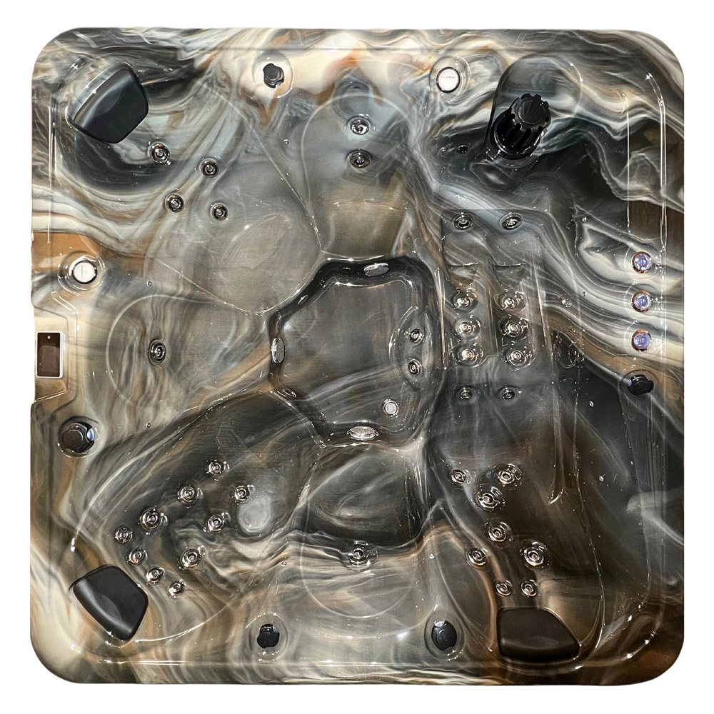 Square acrylic whirlpool AQUA LUX, 2.25x2.25m