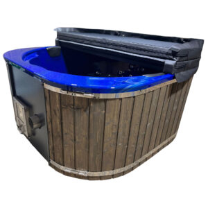 Acrylic hot tub MARE with integrated stove, LWDcnc