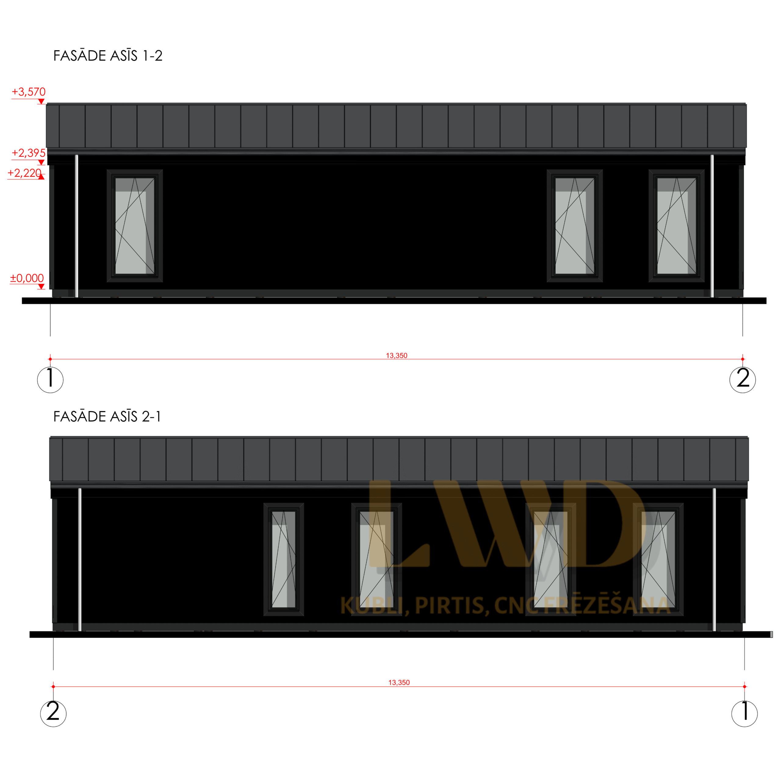 Modular homes up to 60m² - fully finished, made in Latvia
