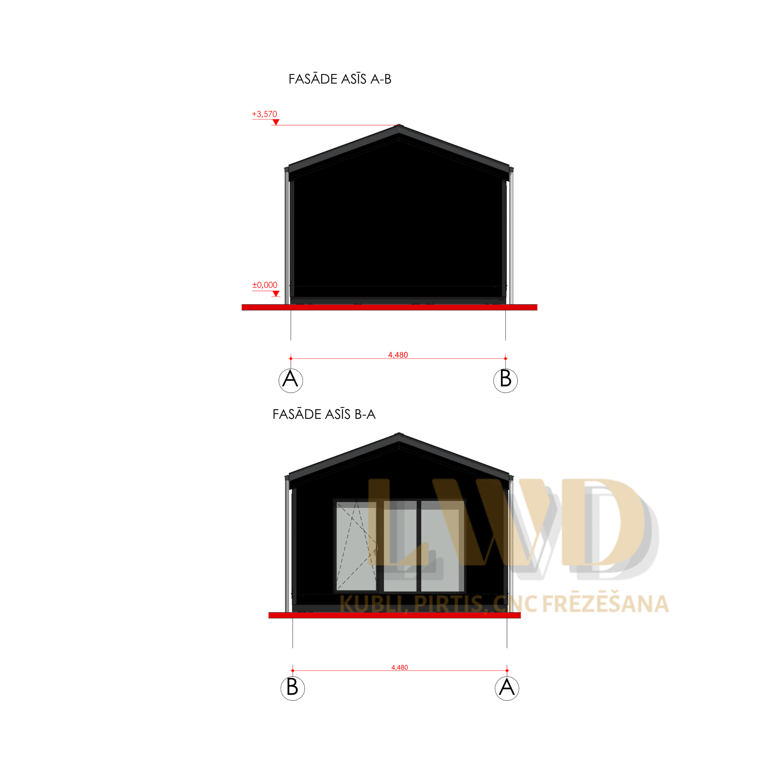 Modular homes up to 60m² - fully finished, made in Latvia