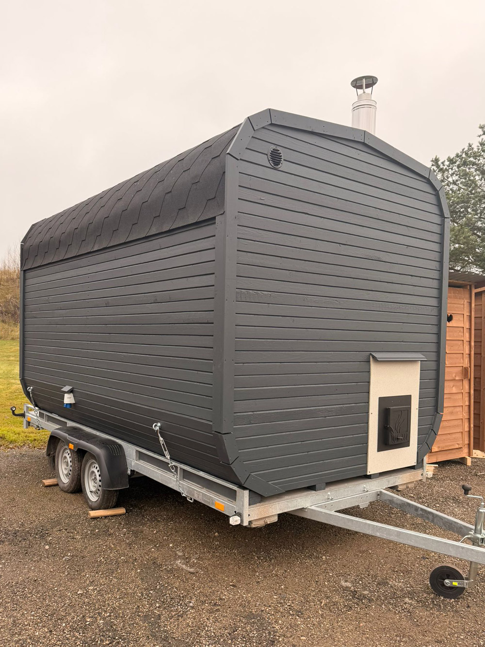 Sauna on trailer with anteroom, 4m - Image 5