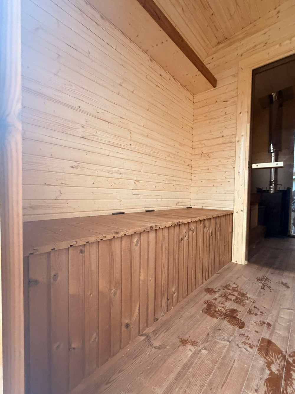 Sauna on trailer with anteroom, 4m - Image 7