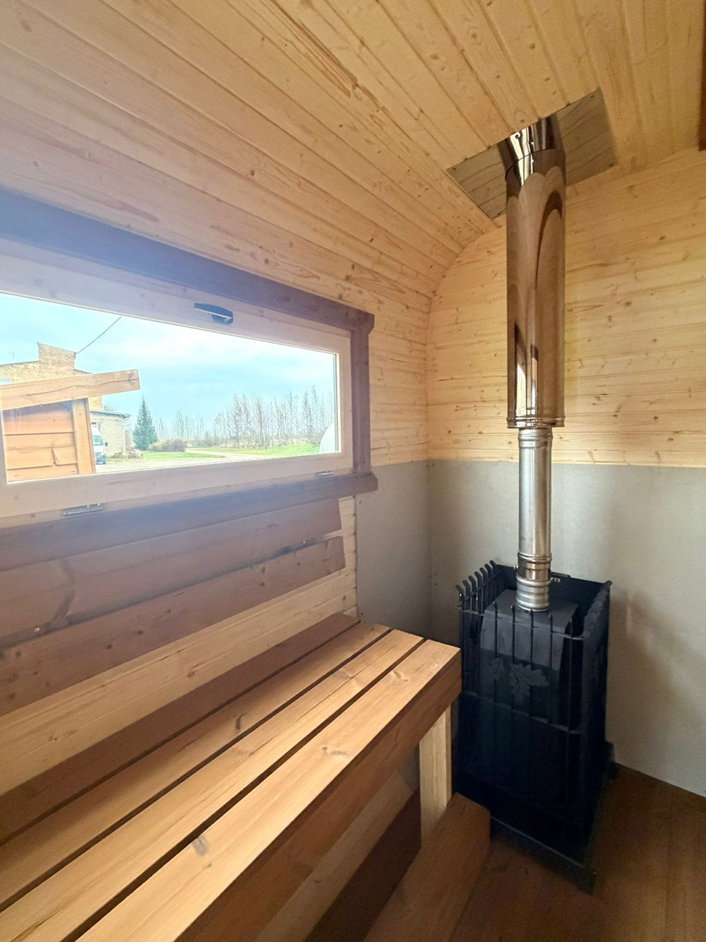 Sauna on trailer with anteroom, 4m - Image 12