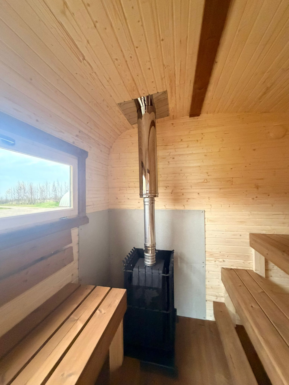 Sauna on trailer with anteroom, 4m - Image 11