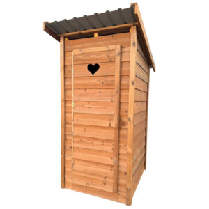 outdoor toilet