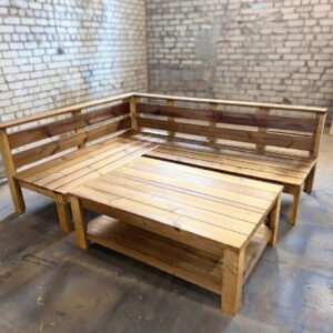 Thermowood outdoor lounge set, LWDcnc.com